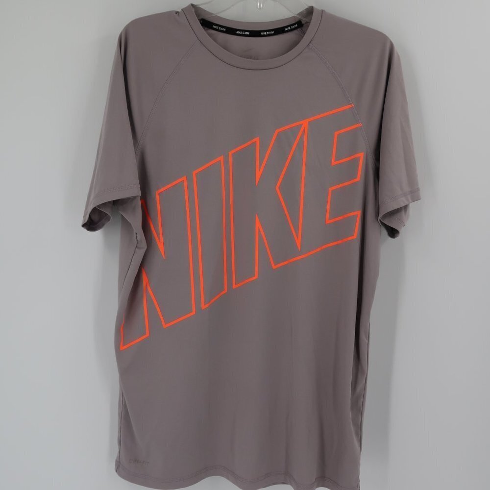 Nike Men's Short Sleeve Swim Shirt Size Large